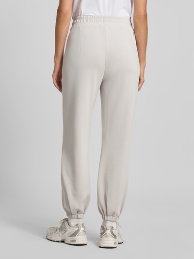 EA7 Emporio Armani Sweatbroek met elastische band Lichtgrijs - 5