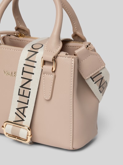 VALENTINO BAGS Handtas met labelapplicatie, model 'ZERO RE' Beige - 2