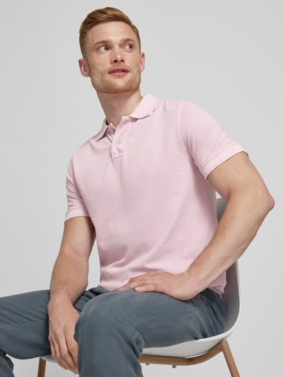 BOSS Orange Koszulka polo o kroju regular fit z nadrukiem z logo model ‘Prime’ Purpurowy 3