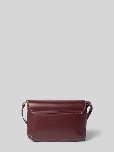 Mango Umhängetasche mit Schulterriemen Modell 'julieta' Bordeaux 4