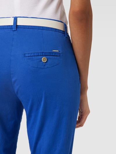 Brax Slim Fit Stoffhose mit Bügelfalten Modell 'STYLE.MARON' Blau 3