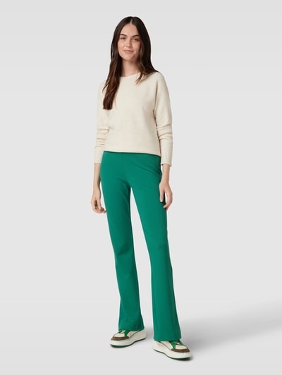 Raffaello Rossi Broek met elastische band, model 'MACY Groen - 1