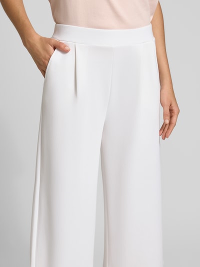 s.Oliver RED LABEL Regular Fit Culotte aus Modal-Mix Weiss 3