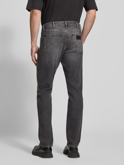 Wrangler Tapered Fit Jeans aus Baumwoll-Mix Modell 'Redford' Graphit 5