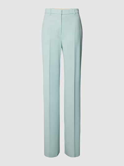 Max Mara Studio Broek van scheerwol met steekzakken Mintgroen - 2