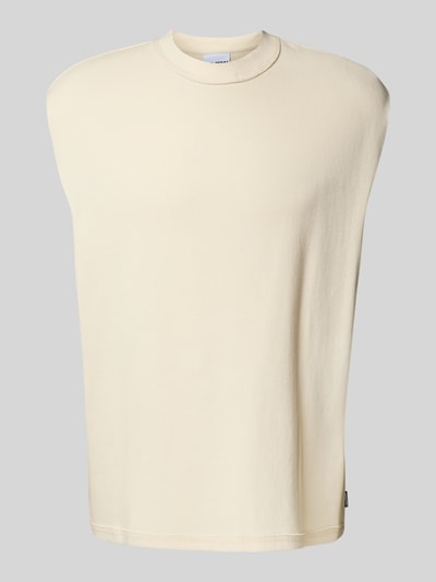 REVIEW Tanktop mit Strukturmuster Ecru 2
