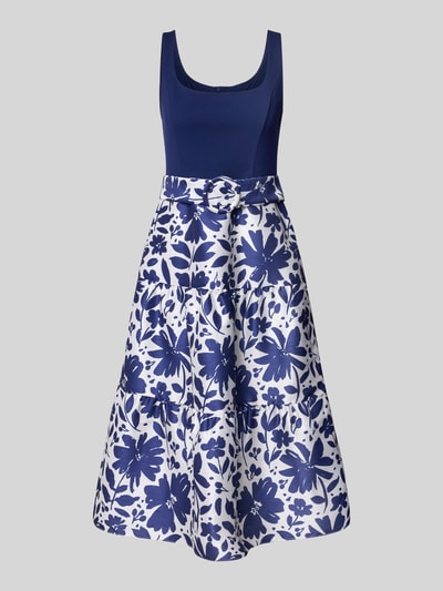 Adrianna Papell Cocktailkleid im 2-in-1-Look mit Eingrifftaschen Dunkelblau 2