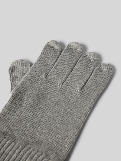 Tommy Hilfiger Handschoenen van een mix van katoen en kasjmier Lichtgrijs - 3