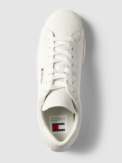 Tommy Jeans Sneaker in unifarbenem Design Weiss 3