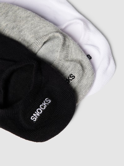 SNOCKS Socken Mit Label Stitching Modell Invisible Socks Im 3er Pack SNOCKS Socken Mit Label Stitching Modell Invisible Socks Im 3er Pack