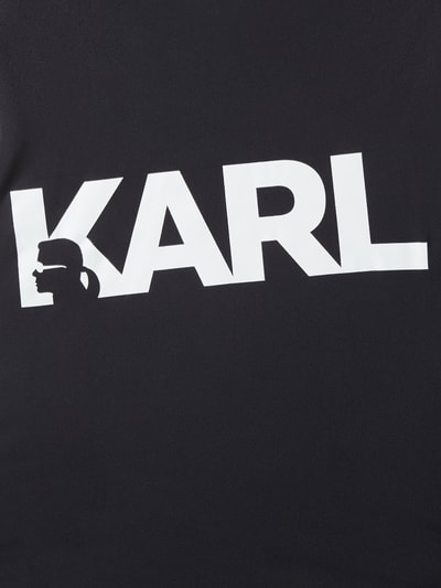 Karl Lagerfeld Beachwear Badeanzug mit Logo  Black 4