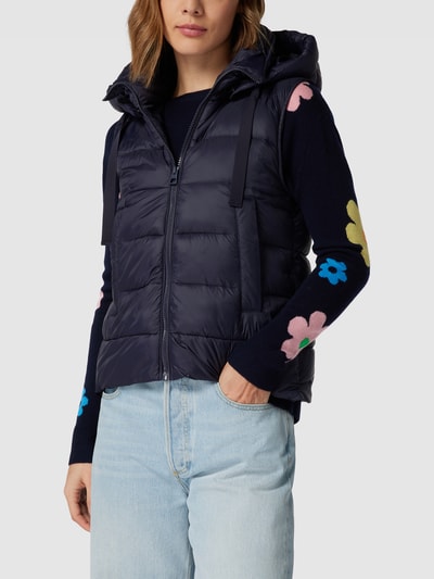 Marc O'Polo Steppweste mit Eingrifftaschen Marineblau 4