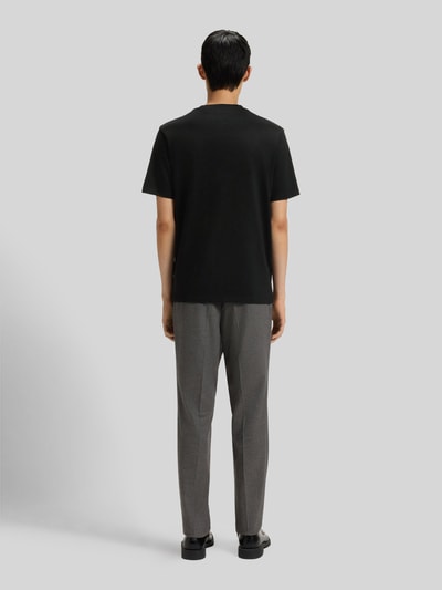 HUGO Regular Fit T-Shirt aus Baumwoll-Jersey Modell 'DELASTIO' Black 5