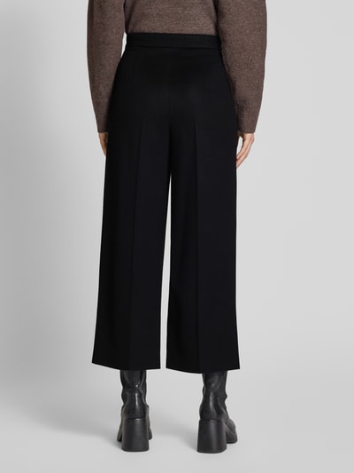 Max Mara Studio Culotte mit Bügelfalten Modell 'BURANO' Black 5