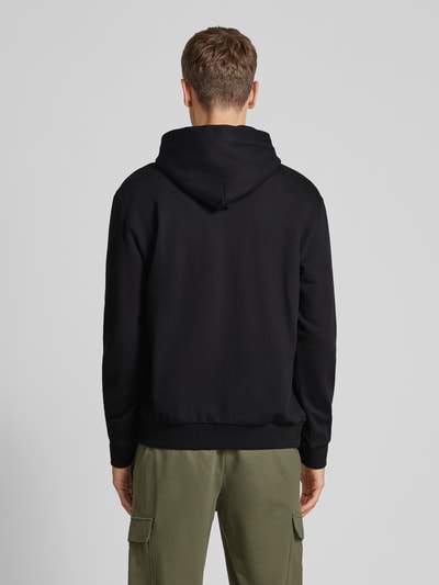 EA7 Emporio Armani Hoodie mit Label-Print Black 5