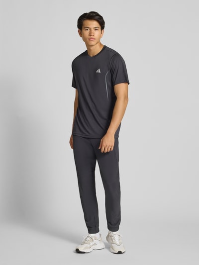 adidas Training T-shirt z nadrukiem z logo Czarny 1