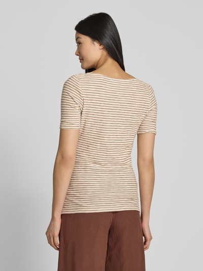 Marc O'Polo Regular fit T-shirt van puur katoen Beige - 5
