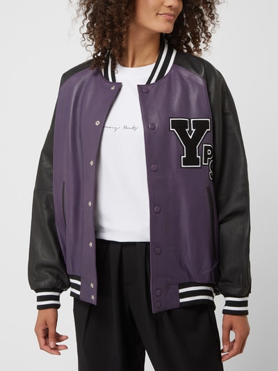 YOUNG POETS SOCIETY Blouson van leer, model 'Ada' Lavendel - 4