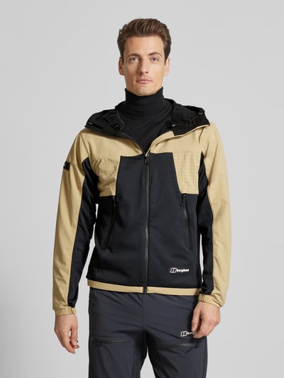 Berghaus Jacke mit Label-Patch Modell 'Benwell' Beige 4