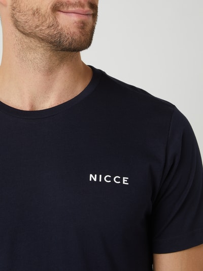 Nicce London T-Shirt aus Baumwolle Marine 3