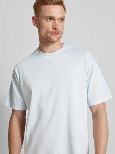 Mango T-Shirt mit Rundhalsausschnitt Modell 'SUGAR' Hellblau 3