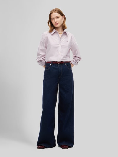 Tommy Hilfiger regular fit vrijetijdsoverhemd van puur katoen Lichtroze - 1