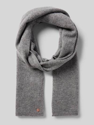 Fraas Schal aus reinem Kaschmir Mittelgrau 1