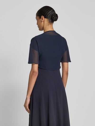 Christian Berg Cocktail Jack met ingewerkte zoom Marineblauw gemêleerd - 5