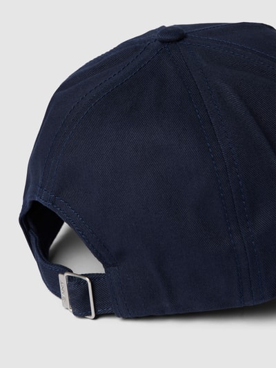 Gant Basecap mit Label-Stitching Marineblau 3