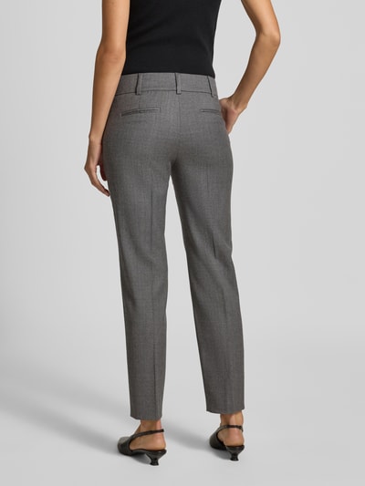 Windsor Spodnie o kroju slim fit z mieszanki bawełny żywej wełny i elastanu Średnioszary 5