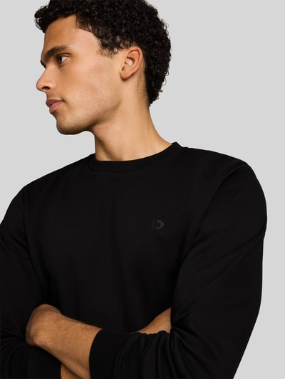 Tom Tailor Denim Regular Fit Sweatshirt aus Baumwoll-Mix Black 3
