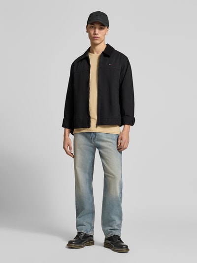 Tommy Jeans Regular Fit Ranch-Jacke aus reiner Baumwolle Black 1
