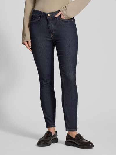 MAC Slim Fit Jeans aus Baumwoll-Mix Modell 'DREAM SUMMER' Dunkelblau 4