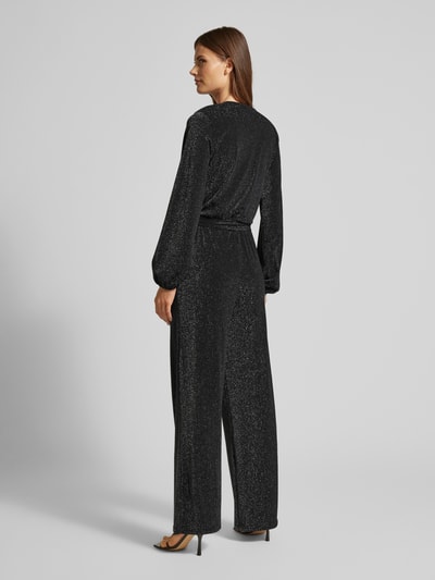 FREE/QUENT Jumpsuit mit Effektgarn Modell 'GLITTO' Black 5