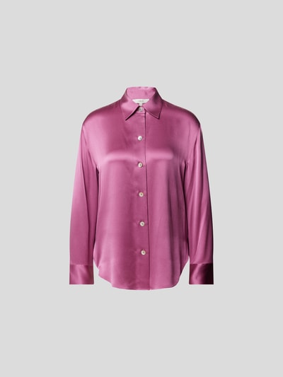 Vince Bluse in schimmernder Optik Pink 2