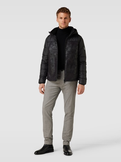 EA7 Emporio Armani Jacke mit Kapuze Black 1