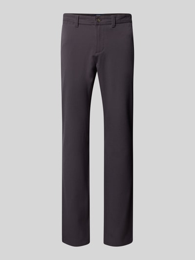 MCNEAL Slim fit stoffen broek met achterzakken Middengrijs - 2