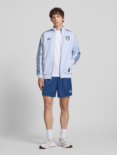 adidas Originals Loose Fit Trikot-Shorts mit FIGC-Applikation Marine 1