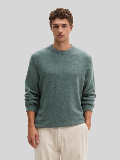 Marc O'Polo Sweter z mieszanki bawełny o miękkim, fakturowanym wyglądzie Trzcinowy 4