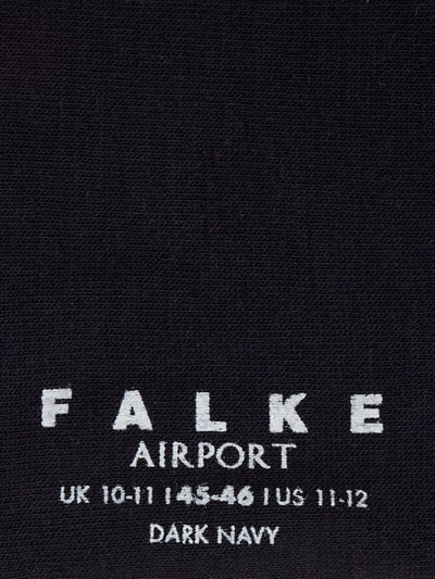 Falke Kousen met comfortband, model 'Airport' Donkerblauw - 2