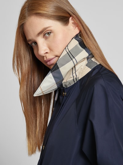 Barbour Mantel mit Umlegekragen Modell 'SONNET' Marine 3