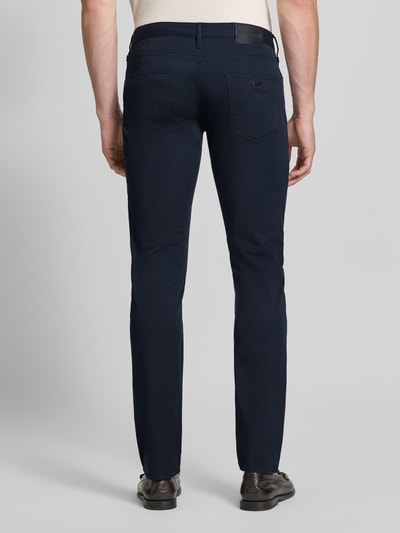 Emporio Armani Skinny Fit Jeans aus Baumwoll-Mix Marine 5