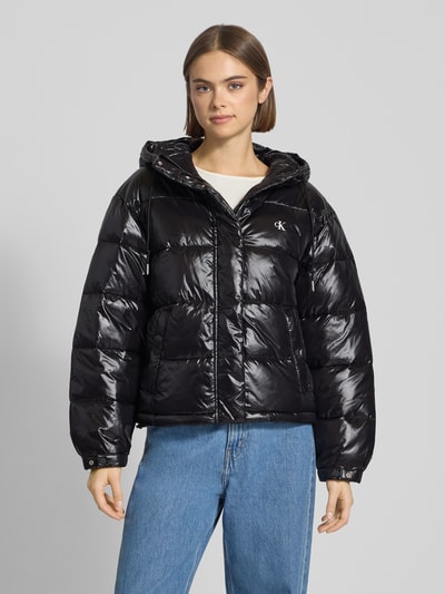Calvin Klein Jeans Puffer Jacket mit Logo Modell 'SHINE PUFFER JACKET' Black 4
