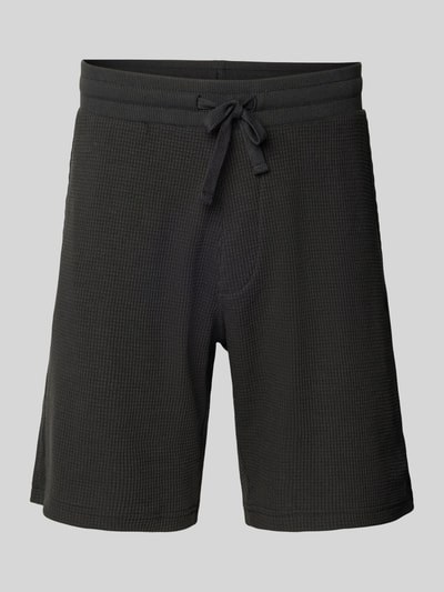 Calvin Klein Jeans Regular Fit Shorts mit Strukturmuster Black 2