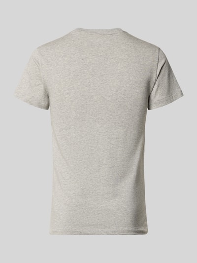 Produktfoto, T-Shirt mit Logo-Stitching im 2er-Pack von Polo Ralph Lauren aus Baumwoll-Mix in Grau, gerade Passform, Rundhalsausschnitt