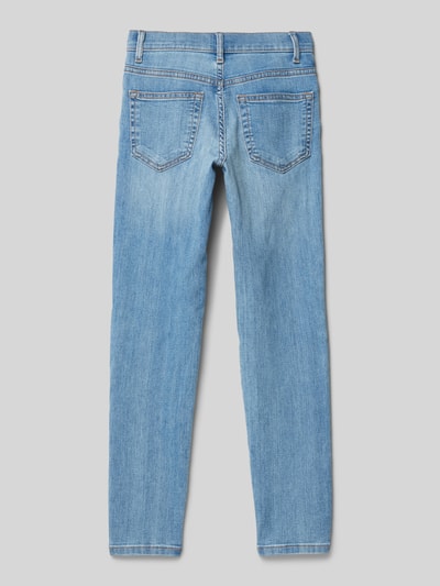 s.Oliver RED LABEL Regular Fit Jeans aus Baumwoll-Mix mit schmalem Bein Modell 'SURI' Marine 3