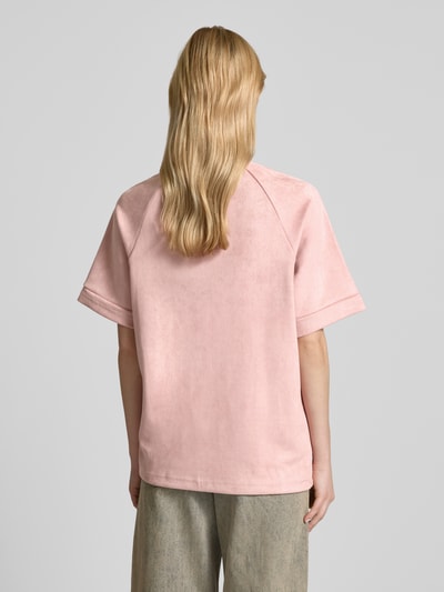 ANOTHER COTTON LAB T-Shirt mit Label-Print Pink 5