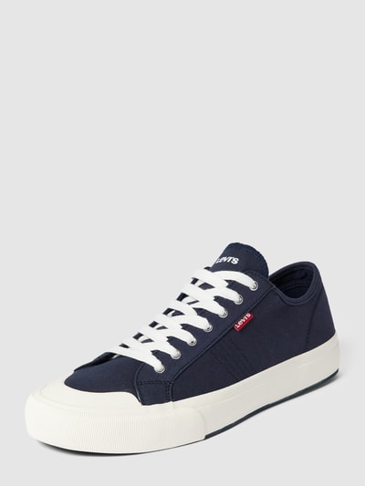 Levi’s® Acc. Sneakers met labeldetail Zwart - 1