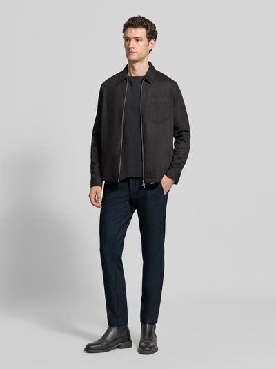 Brax Tapered Fit Jogpants mit Viskose-Anteil Modell 'Phil KBE' Marine 1