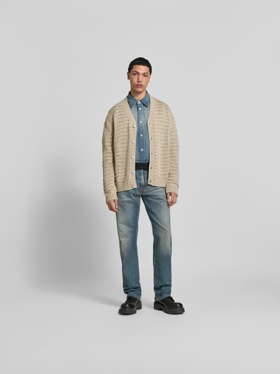 MM6 Maison Margiela Relaxed Fit Jeanshemd aus Baumwolle Jeansblau 1